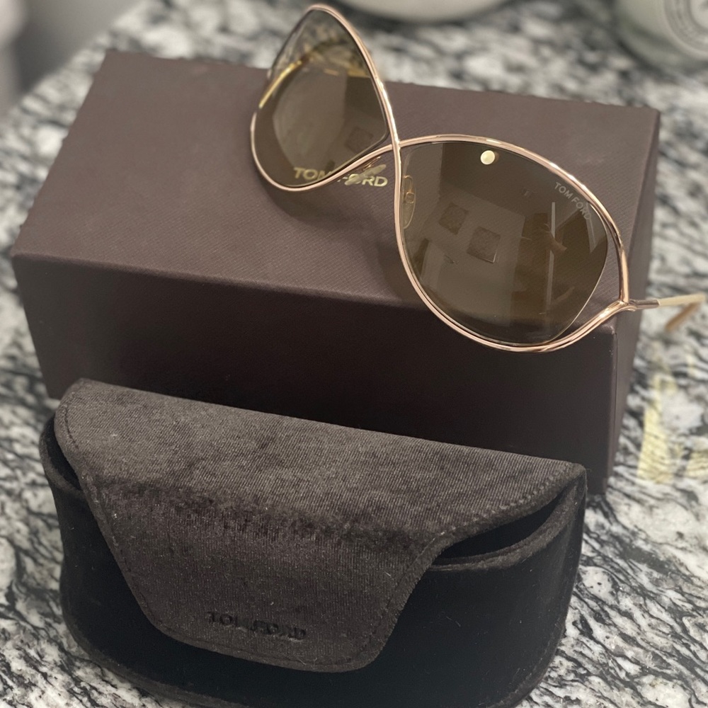 Tom Ford Miranda Rose Gold Sunglasses